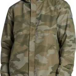 Alpine Design Men's All Day Rain Jacket For Men Black