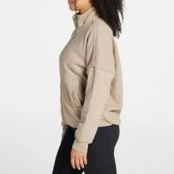 Alpine Design Women's Twill Fleece Insulated Jacket For Women Light Beige -Alpine Design Sales Store unnamed file 142