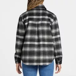 Alpine Design Women's Aerial Trail Wool Shirt Jacket For Women Plaid Ombre Pure Black 8 Alpine Design Women's Aerial Trail Wool Shirt Jacket For Women Plaid Ombre Pure Black -Alpine Design Sales Store unnamed file 152