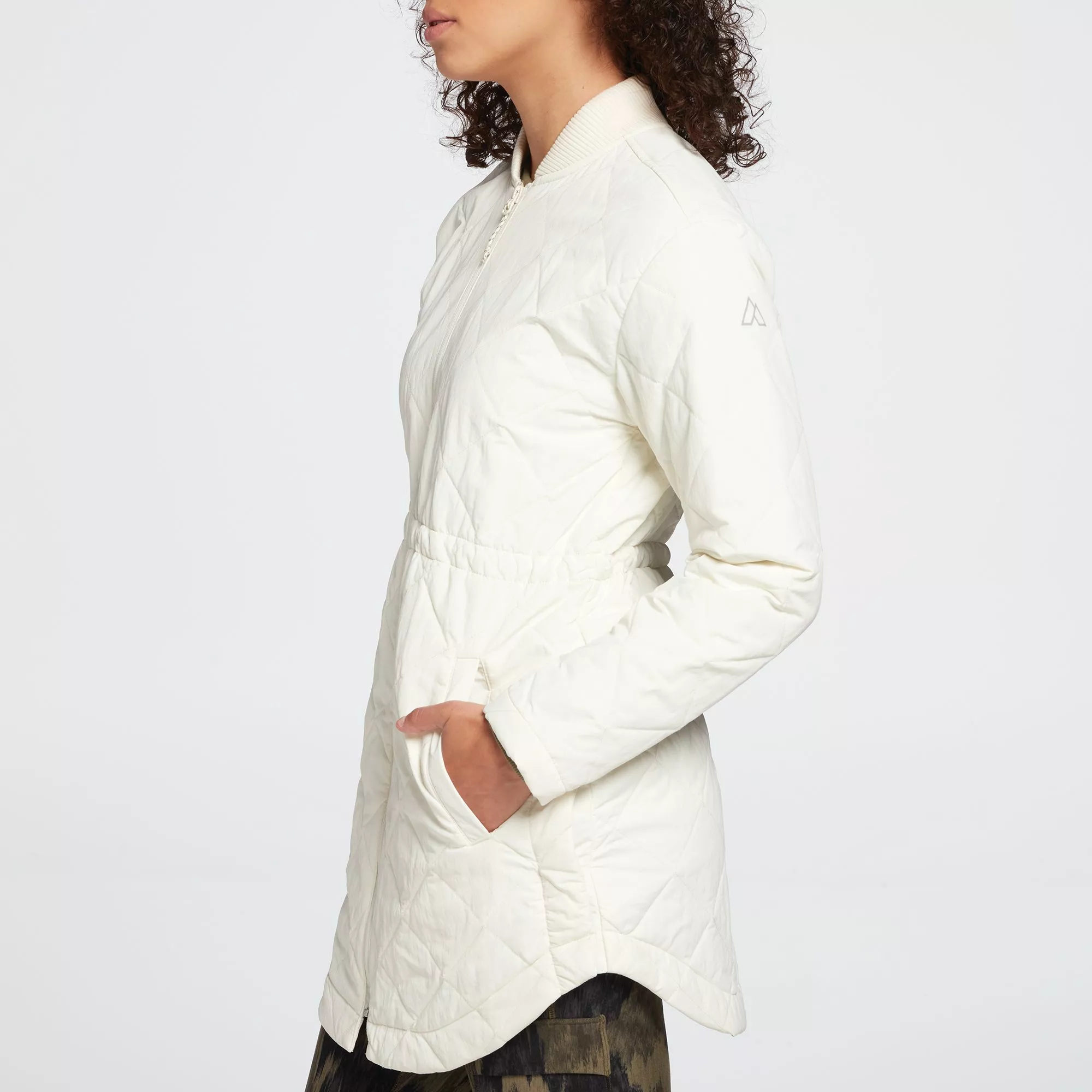 Alpine Design Women's Bright Vista Quilted Parka For Women Light Olive 6 Alpine Design Women's Bright Vista Quilted Parka For Women Light Olive - Image 4