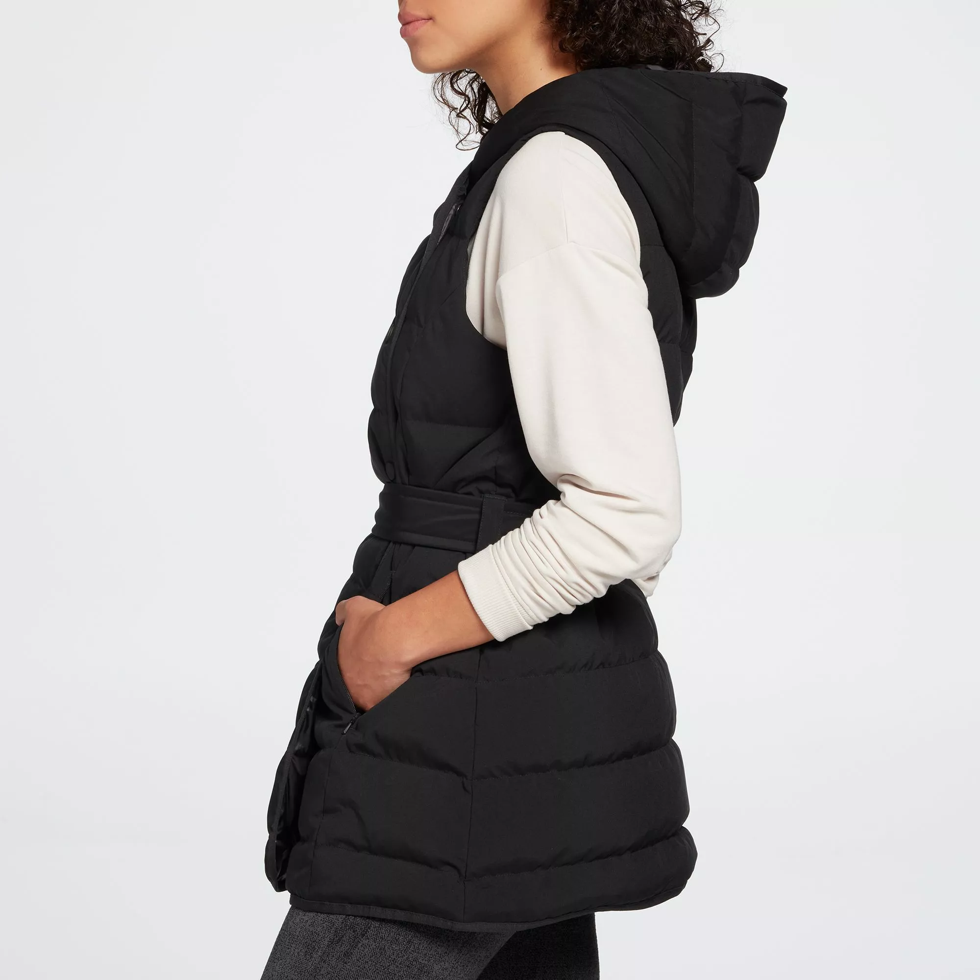 Alpine Design Women's Brea Down Vest For Women Toasted Coconut Heather 5 Alpine Design Women's Brea Down Vest For Women Toasted Coconut Heather - Image 4