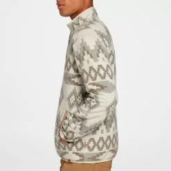 Alpine Design Men's Outlook Point 1/4 Snap Fleece Pullover For Men Intarsia University Navy -Alpine Design Sales Store unnamed file 248