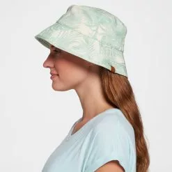 Alpine Design Women's Bucket Hat For Women Mint Palm Print -Alpine Design Sales Store unnamed file 264