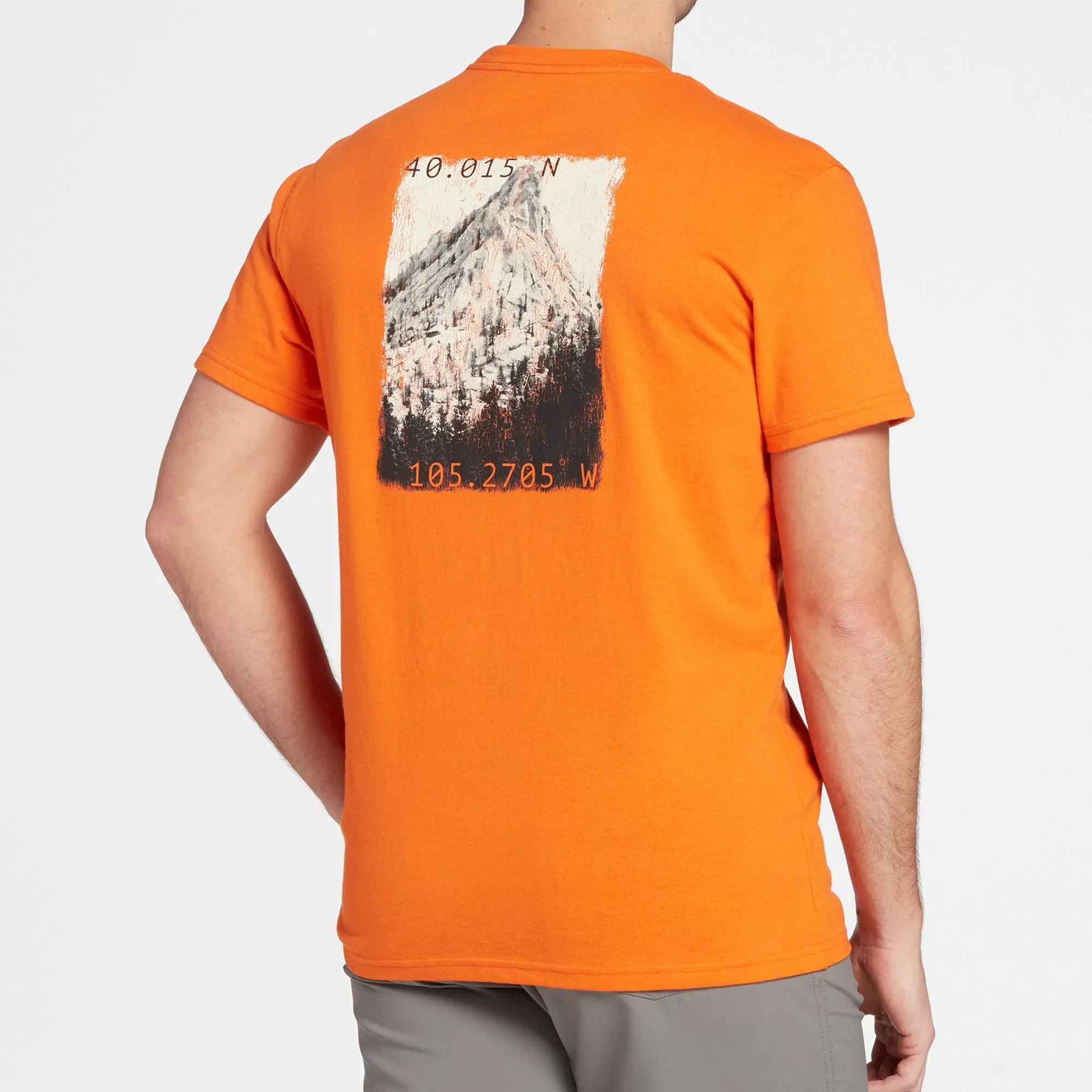 Alpine Design Men's Graphic T-Shirt For Men Sunset Rust 4 Alpine Design Men's Graphic T-Shirt For Men Sunset Rust - Image 2