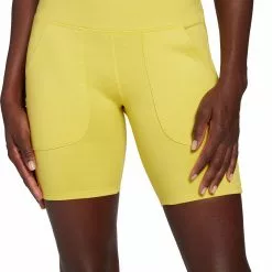 Alpine Design Women's Bike Shorts For Women Sulfur Sun