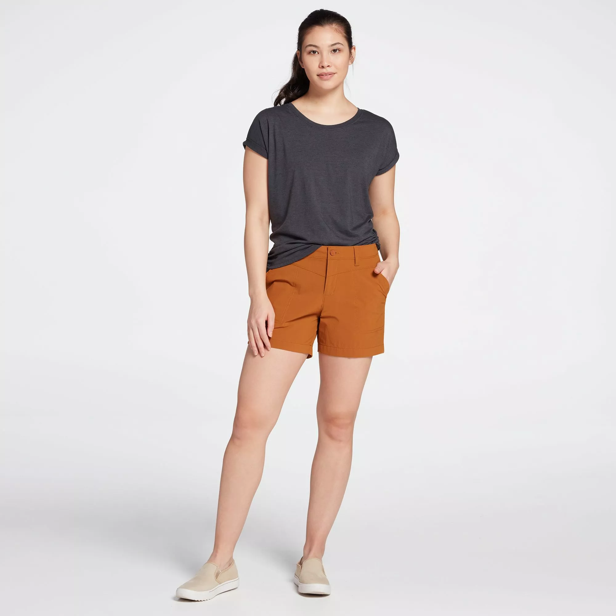 Alpine Design Women's Latitude Tech Shorts For Women Pecan 4 Alpine Design Women's Latitude Tech Shorts For Women Pecan - Image 2