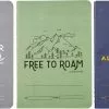 Alpine Design Field Notebooks - 3 Pack For Unisex Blue/green