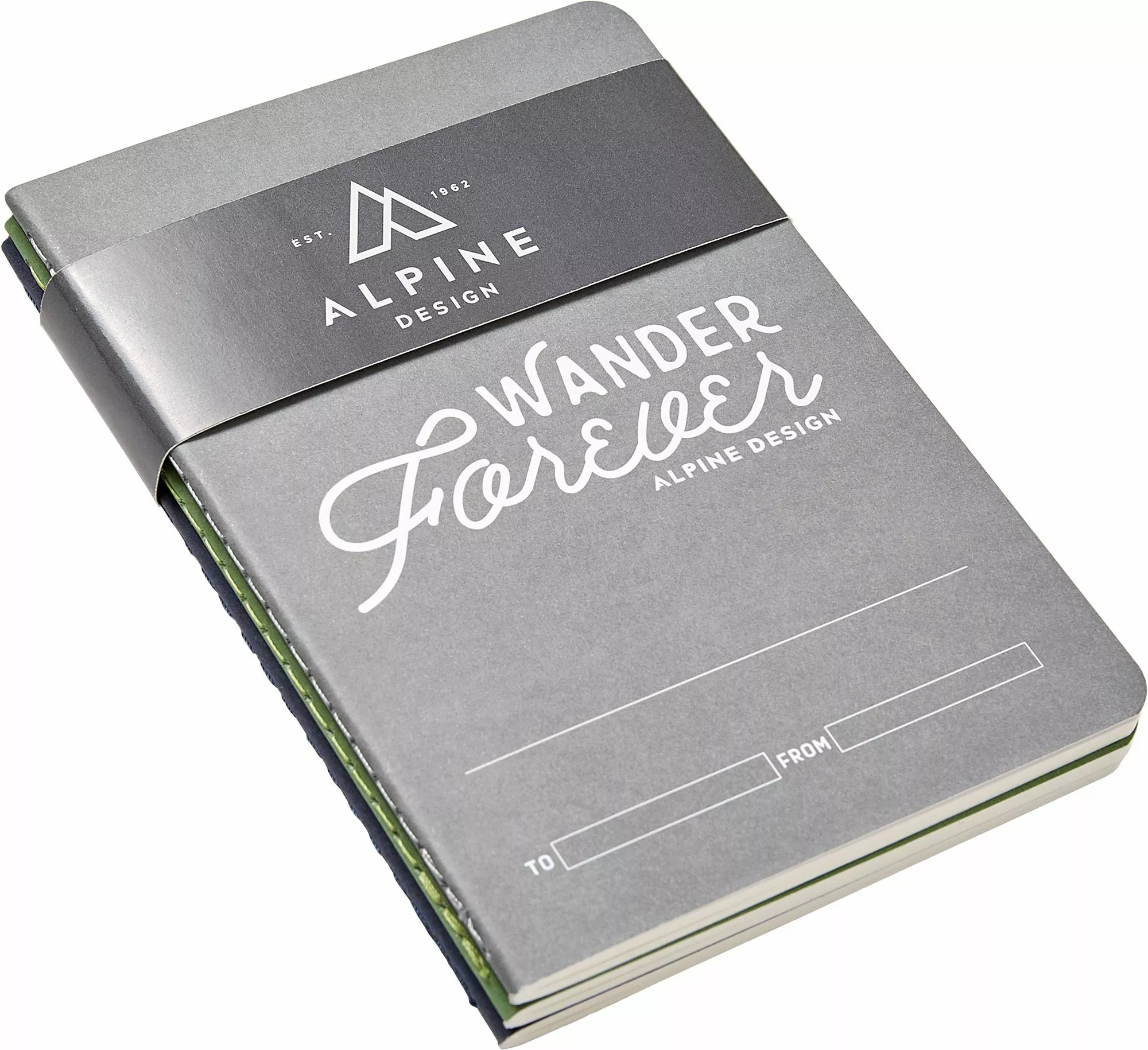 Alpine Design Field Notebooks - 3 Pack For Unisex Blue/green 2 Alpine Design Field Notebooks - 3 Pack For Unisex Blue/green - Image 2