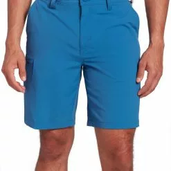 Alpine Design Men's Canyon Cargo Shorts For Men Pure Black