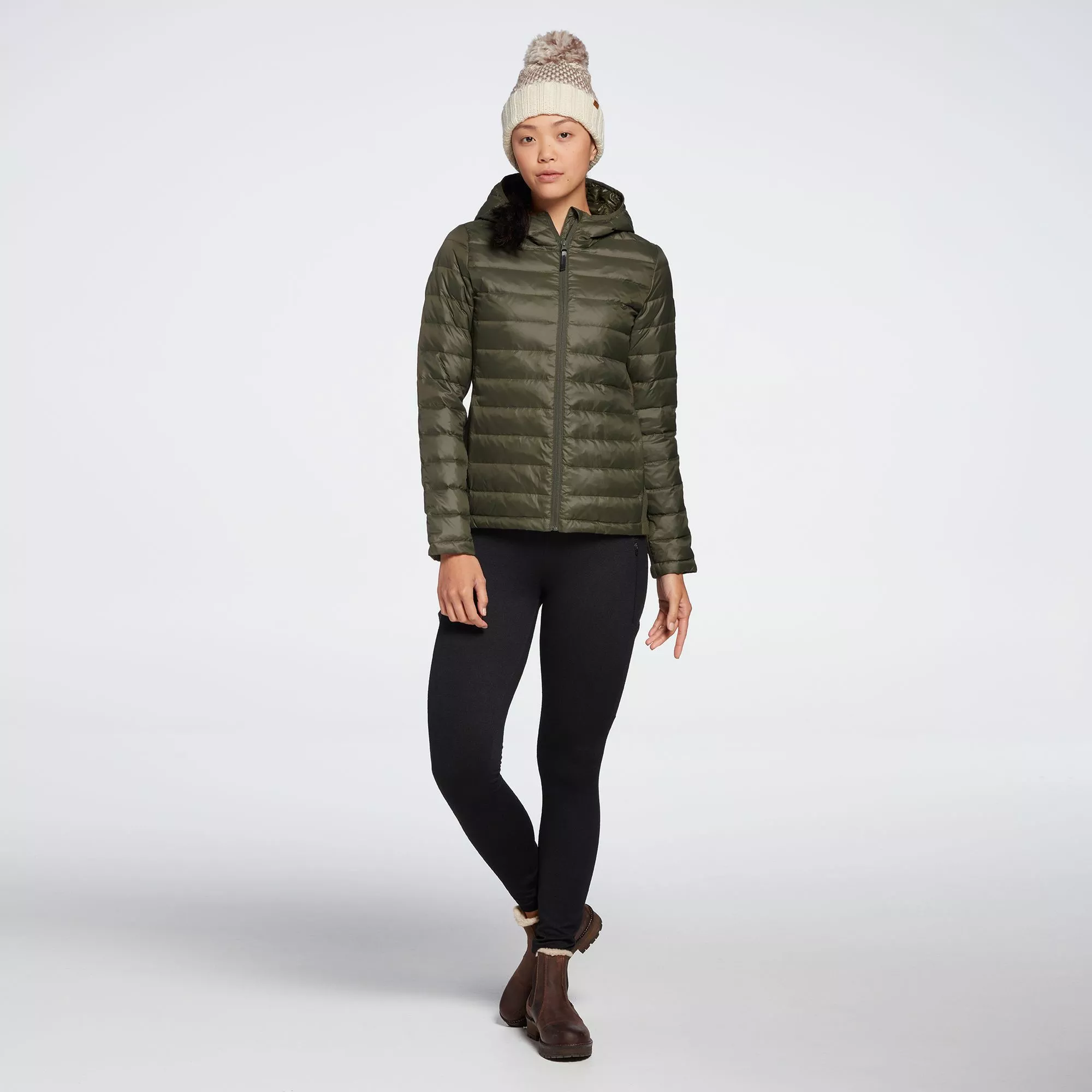 Alpine Design Women's Midweight Down Jacket For Women Pure Black 4 Alpine Design Women's Midweight Down Jacket For Women Pure Black - Image 2