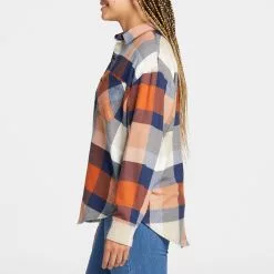 Alpine Design Women's Journey Oversized Flannel For Women Tree Moss/autumn -Alpine Design Sales Store unnamed file 605