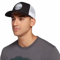 Alpine Design Men's Circle Patch Trucker Hat For Men Olive