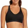 Alpine Design Women's High Support Sports Bra For Women Pure Black -Alpine Design Sales Store unnamed file 633