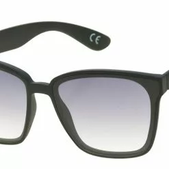 Alpine Design Oversized Black Ombre Sunglasses For Women