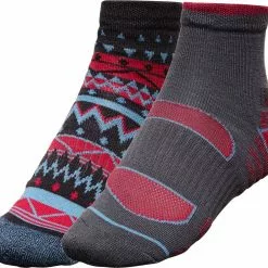 Alpine Design Women's Explorer Quarter Socks – 2 Pack For Women Grape
