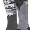 Alpine Design Boys' Snow Sport Socks – 2 Pack For Boys' Light Heather Grey -Alpine Design Sales Store unnamed file 728