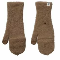 Alpine Design Women's Fuzzy Rib Pop Top Gloves For Women Taupe -Alpine Design Sales Store unnamed file 739