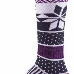 Alpine Design Girls' Snow Sport Socks - 2 Pack For Girls' White Heather -Alpine Design Sales Store unnamed file 743