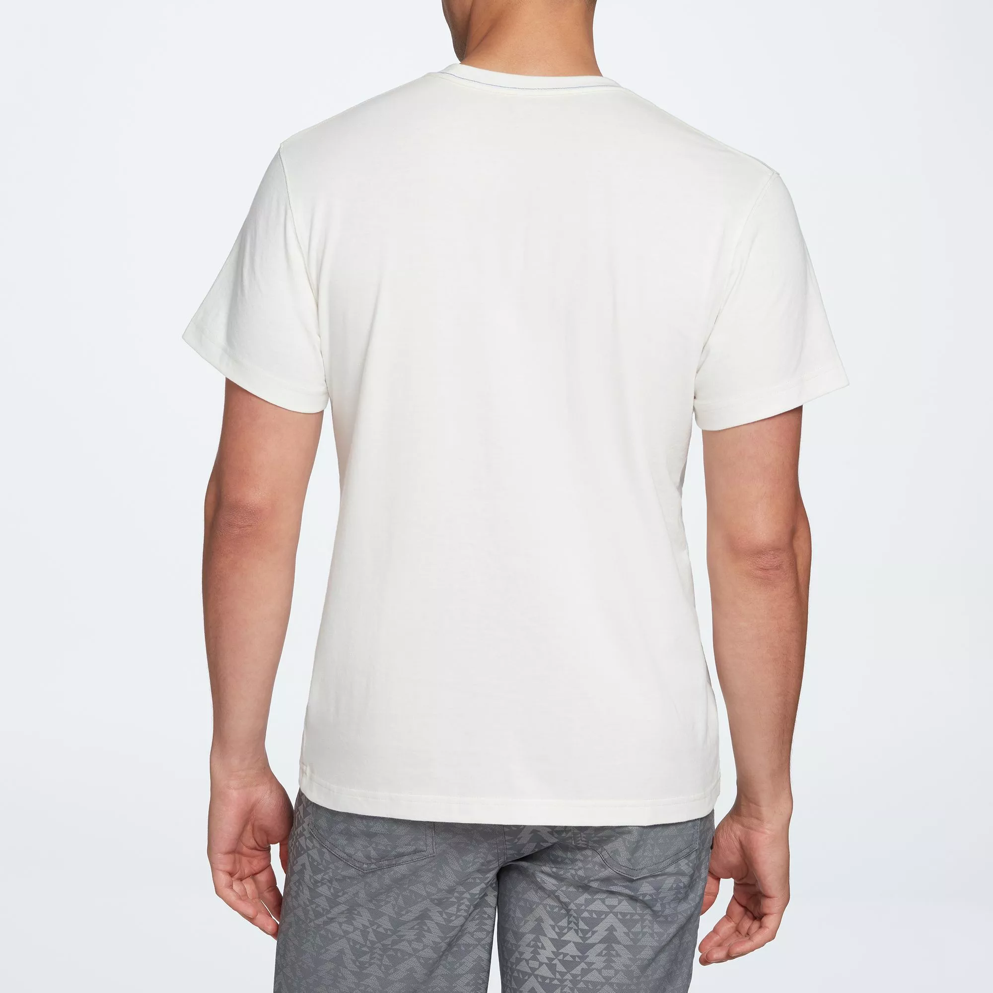 Alpine Design Men's Egret Short Sleeve Pocket Graphic T-Shirt For Men 5 Alpine Design Men's Egret Short Sleeve Pocket Graphic T-Shirt For Men - Image 3