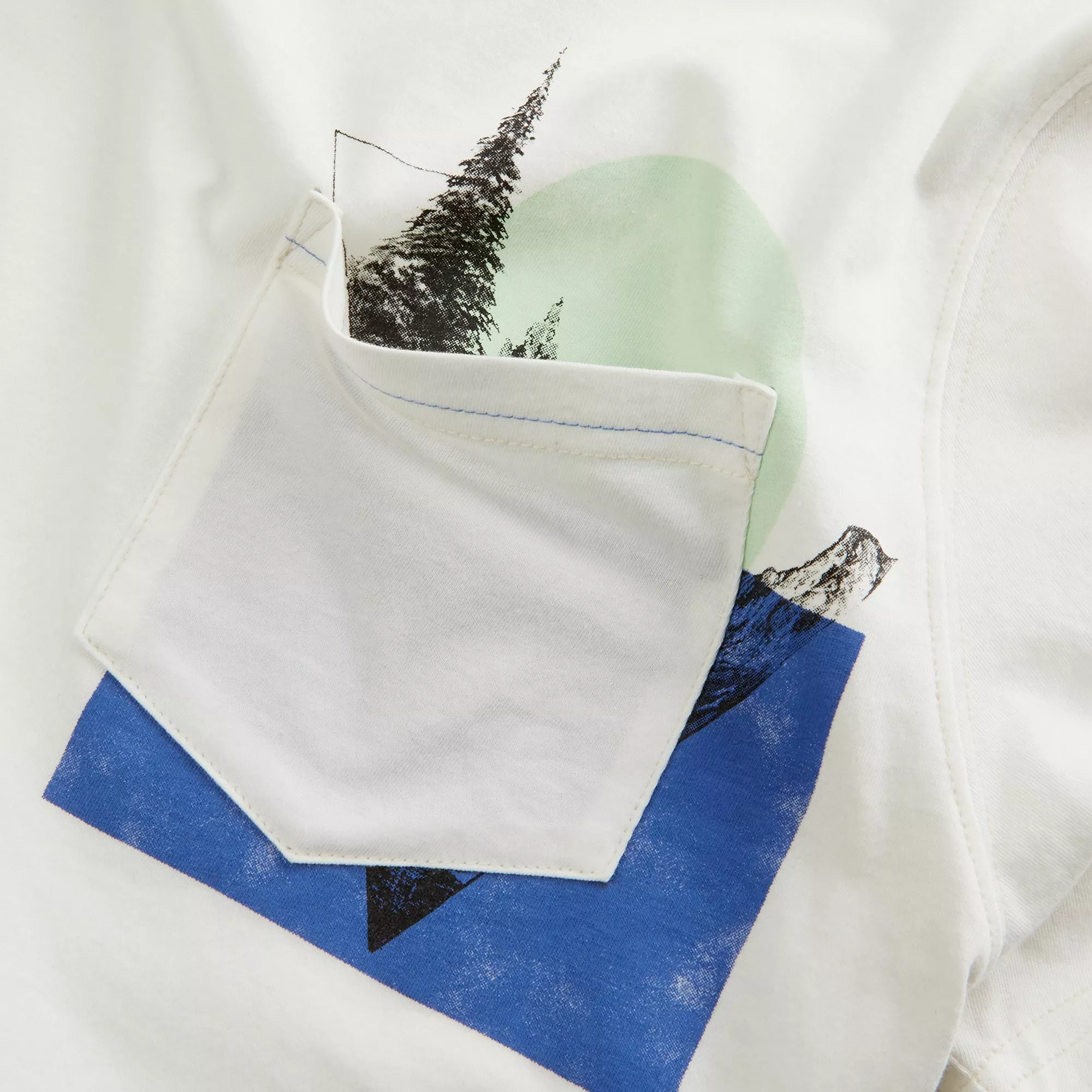 Alpine Design Men's Egret Short Sleeve Pocket Graphic T-Shirt For Men 7 Alpine Design Men's Egret Short Sleeve Pocket Graphic T-Shirt For Men - Image 5