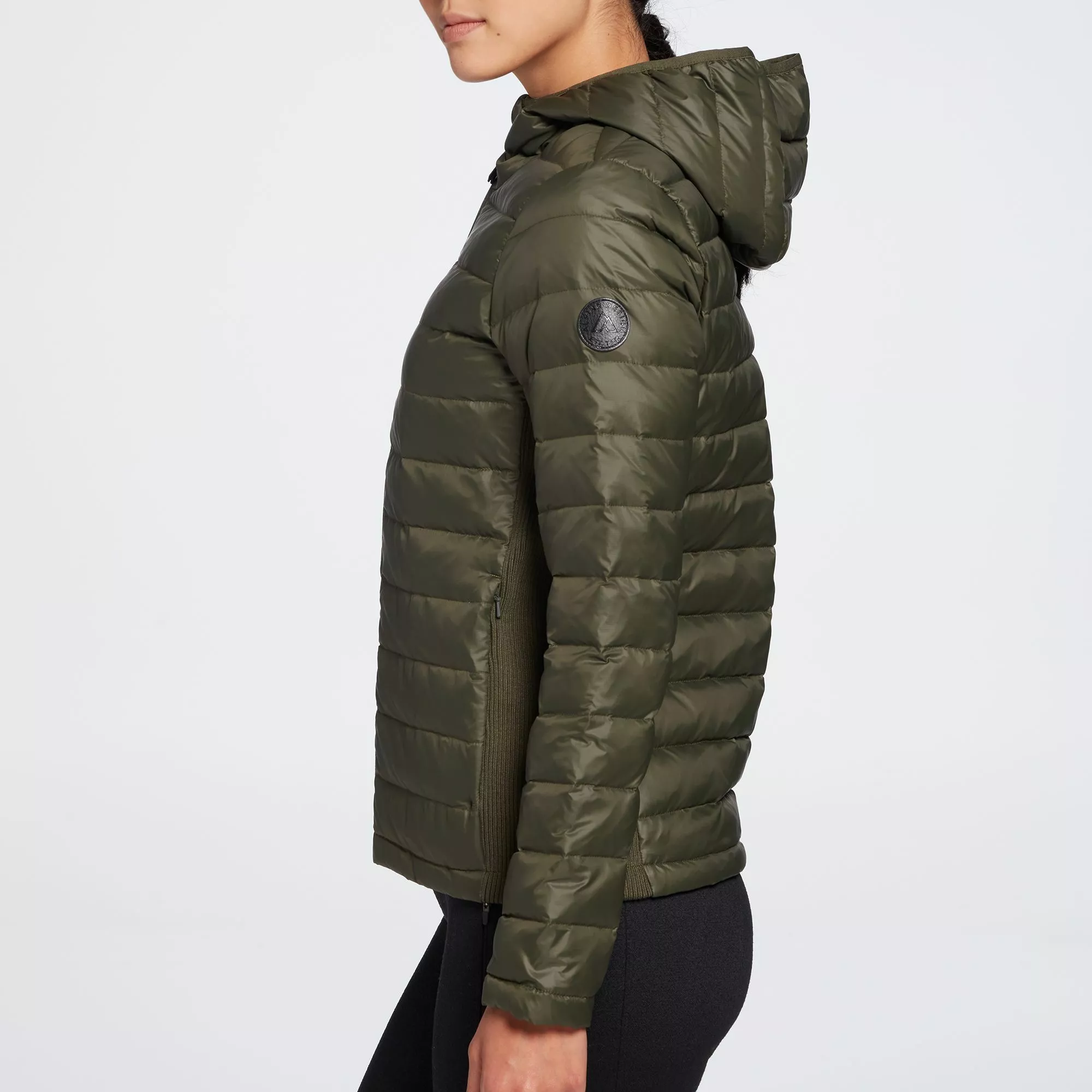 Alpine Design Women's Midweight Down Jacket For Women Pure Black 6 Alpine Design Women's Midweight Down Jacket For Women Pure Black - Image 4