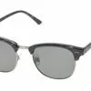 Alpine Design Round Metal Grey Tort Polarized Sunglasses For Men