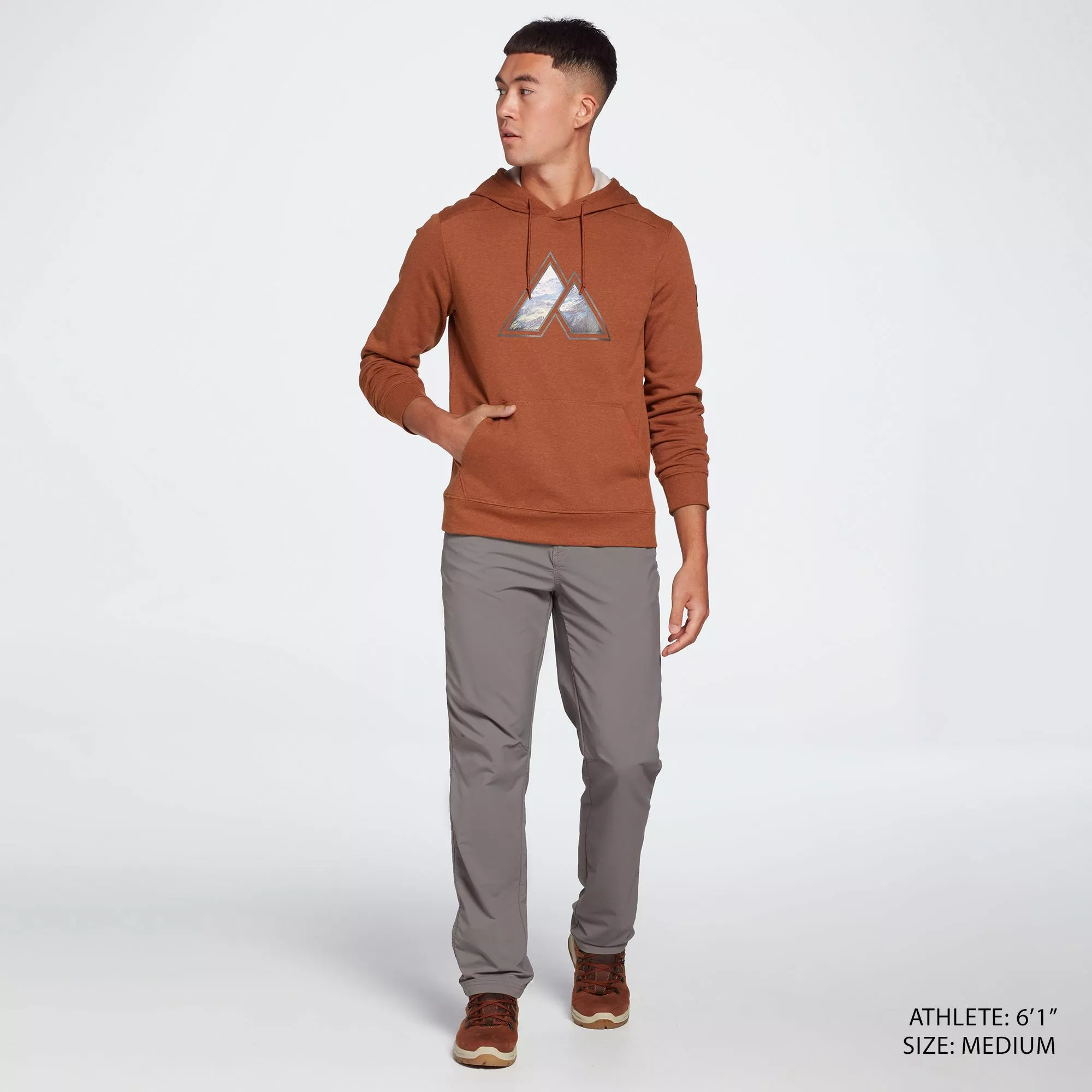 Alpine Design Men's Vatn Adventures Graphic Hoodie For Men Dream Lake/griffin Htr 4 Alpine Design Men's Vatn Adventures Graphic Hoodie For Men Dream Lake/griffin Htr - Image 2